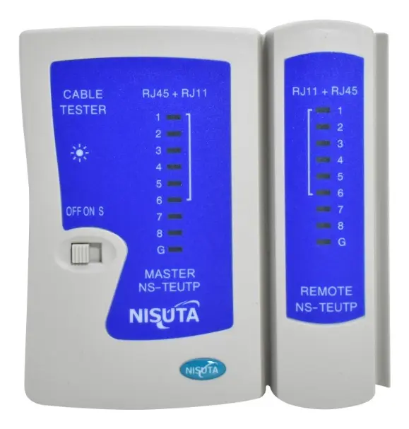 Tester de red para UTP y telefonía
