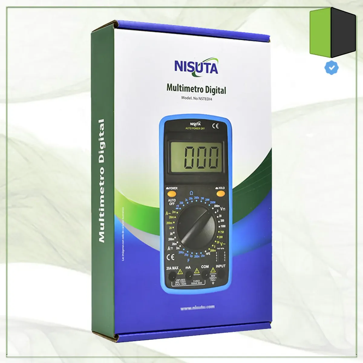 Tester multimetro digital NSTED14